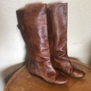 Steven by Steve Madden Cognac Iden Boots Size 8